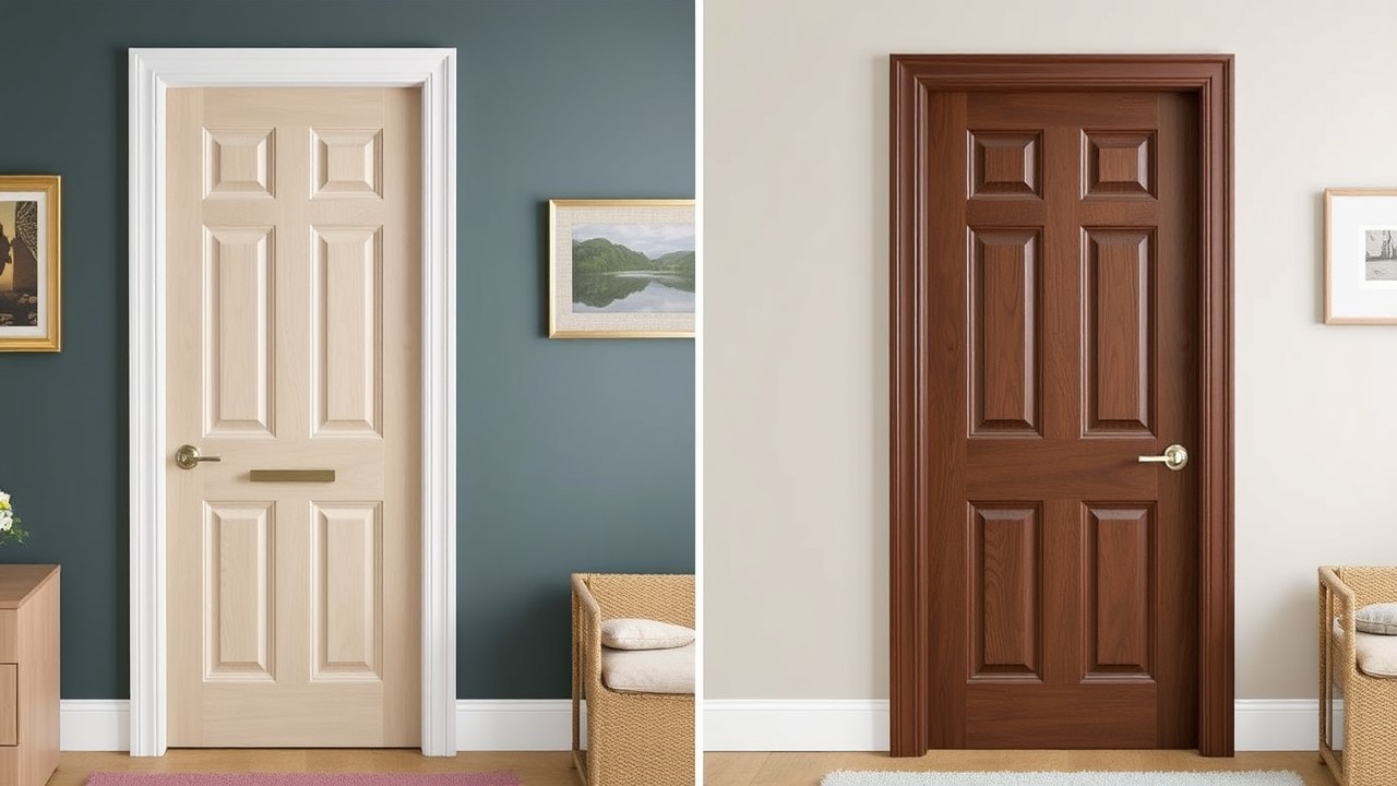 jak odnowić drzwi z okleiny